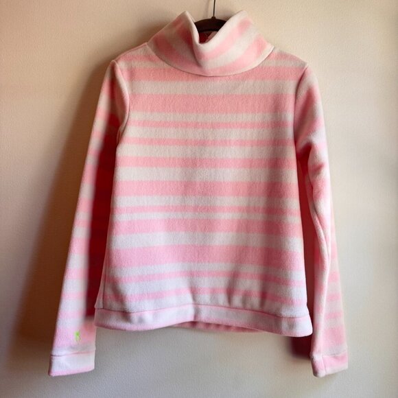 NWT Womens Size S Dudley Stephens Park Slope Turtleneck in Striped Fleece NWT - Picture 1 of 6